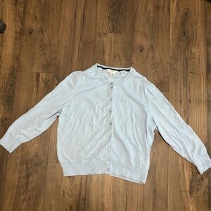 Crown & Ivy Light Blue Cardigan Sweater